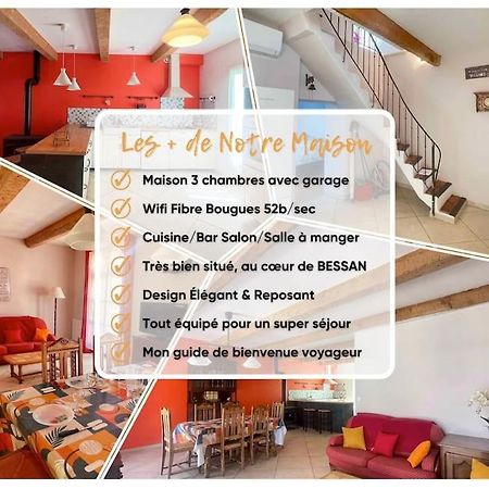 Harmonia Lm Patrimoine Villa Bessan ภายนอก รูปภาพ